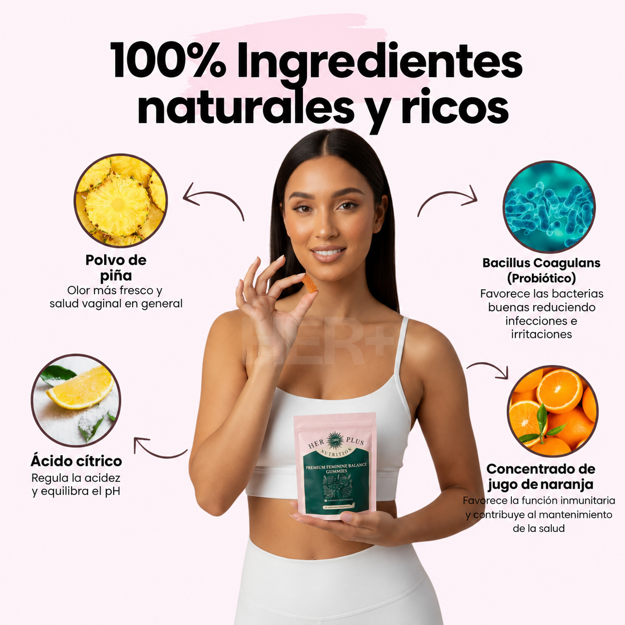 Gominolas para el equilibrio femenino™