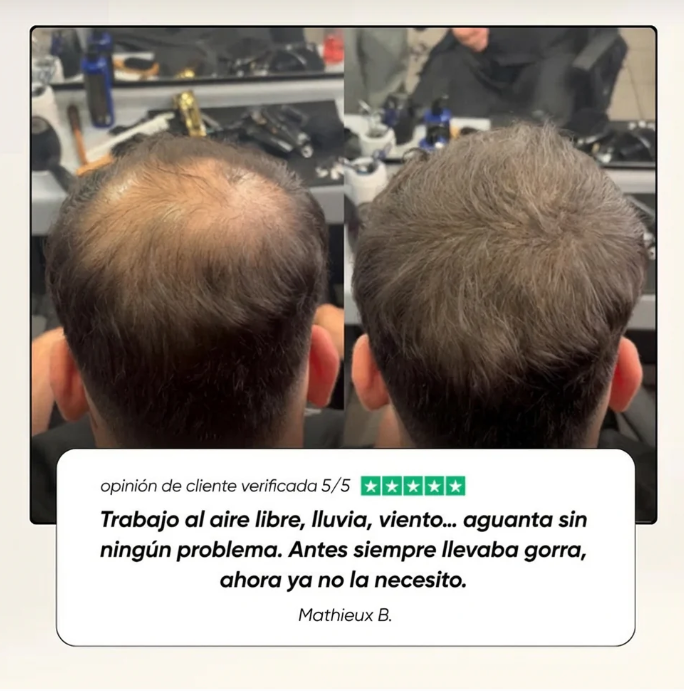 Polvo rellenador para el cabello ®